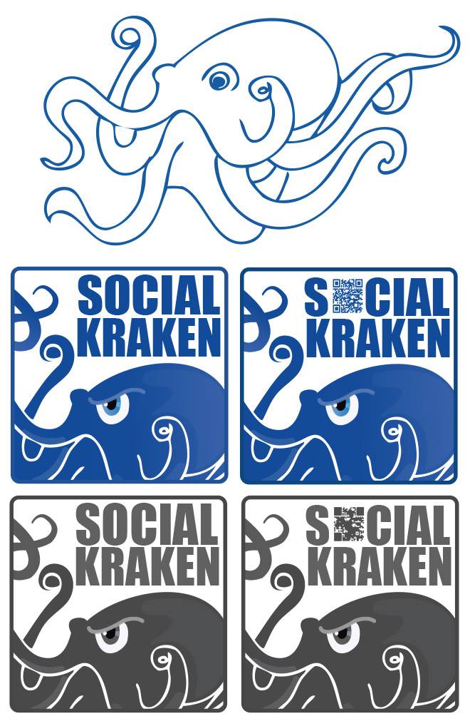 Logotype Social Kraken